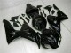 2006-2007 Glänzend Schwarz Honda CBR1000RR Motorrad Verkleidung 2006-2007 Glänzend Schwarz Honda CBR1000RR Motorrad Verkleidung
