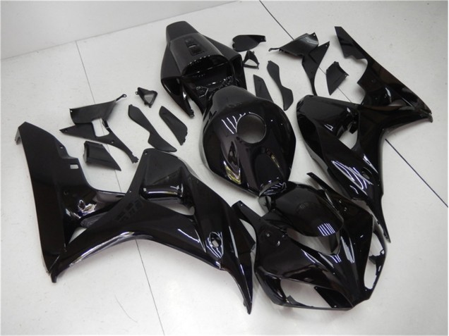 2006-2007 Glänzend Schwarz Honda CBR1000RR Motorrad Vollverkleidung 2006-2007 Glänzend Schwarz Honda CBR1000RR Motorrad Vollverkleidung