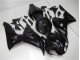 2006-2007 Glänzend Schwarz Honda CBR1000RR Motorrad Vollverkleidung 2006-2007 Glänzend Schwarz Honda CBR1000RR Motorrad Vollverkleidung