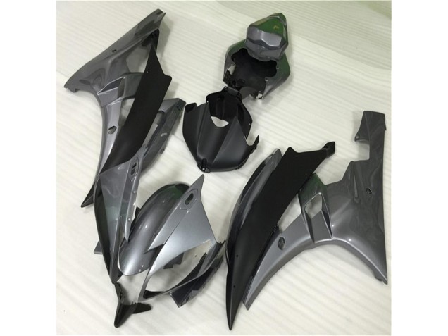 2006-2007 Grau Schwarz Yamaha YZF R6 Motorrad Verkleidungen 2006-2007 Grau Schwarz Yamaha YZF R6 Motorrad Verkleidungen