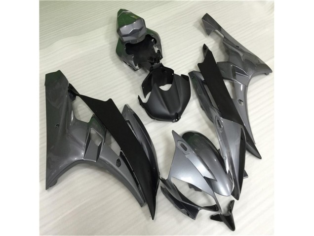 2006-2007 Grau Schwarz Yamaha YZF R6 Motorrad Verkleidungen 2006-2007 Grau Schwarz Yamaha YZF R6 Motorrad Verkleidungen