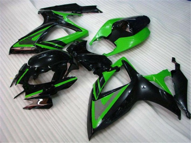 2006-2007 Grün Schwarz Suzuki GSXR 600/750 Motorrad Verkleidung 2006-2007 Grün Schwarz Suzuki GSXR 600/750 Motorrad Verkleidung