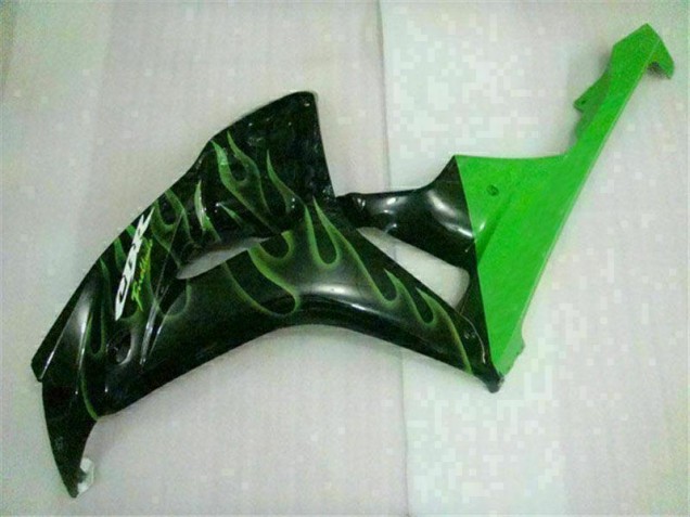 2006-2007 Grüne Flamme Schwarz Honda CBR1000RR Motorrad Verkleidung 2006-2007 Grüne Flamme Schwarz Honda CBR1000RR Motorrad Verkleidung