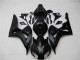 2006-2007 Matt Schwarz Honda CBR1000RR Motorrad Verkleidung