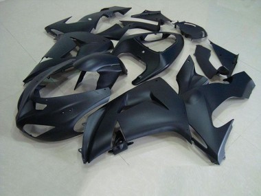 2006-2007 Matt Schwarz Kawasaki ZX10R Motorrad Verkleidung