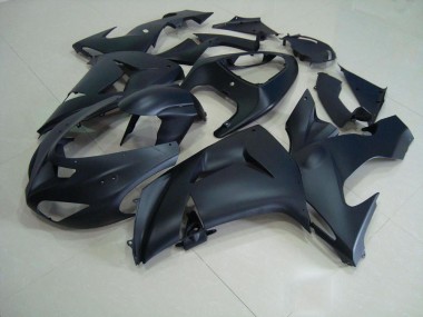 2006-2007 Matt Schwarz Kawasaki ZX10R Motorrad Vollverkleidung