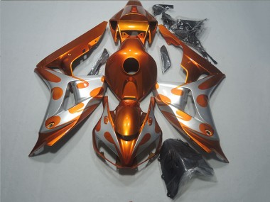 2006-2007 Orange Honda CBR1000RR Motorrad Verkleidung