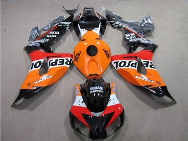2006-2007 Orange Repsol Honda CBR1000RR Motorrad Verkleidung