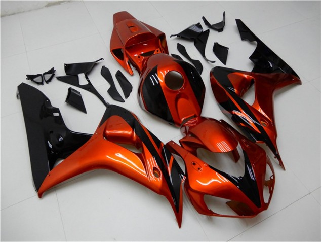 2006-2007 Orange Schwarz Honda CBR1000RR Motorrad Verkleidung 2006-2007 Orange Schwarz Honda CBR1000RR Motorrad Verkleidung