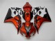 2006-2007 Orange Schwarz Honda CBR1000RR Motorrad Verkleidung 2006-2007 Orange Schwarz Honda CBR1000RR Motorrad Verkleidung