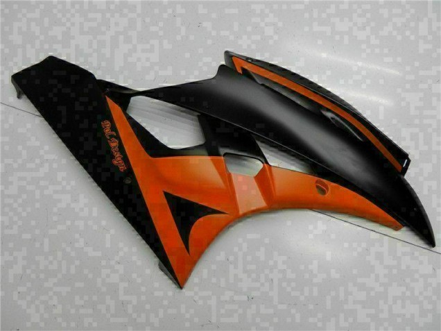 2006-2007 Orange Schwarz Yamaha YZF R6 Motorrad Verkleidung 2006-2007 Orange Schwarz Yamaha YZF R6 Motorrad Verkleidung