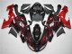 2006-2007 Rot Flamme Kawasaki ZX10R Motorrad Verkleidung 2006-2007 Rot Flamme Kawasaki ZX10R Motorrad Verkleidung