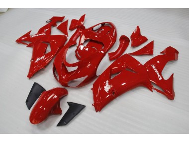 2006-2007 Rot Kawasaki ZX10R Motorrad Verkleidung