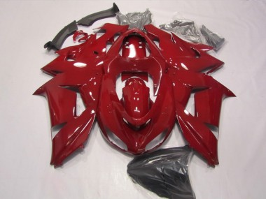 2006-2007 Rot Kawasaki ZX10R Motorrad Verkleidungen