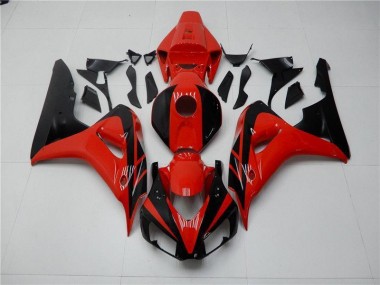 2006-2007 Rot Schwarz Honda CBR1000RR Motorrad Verkleidung