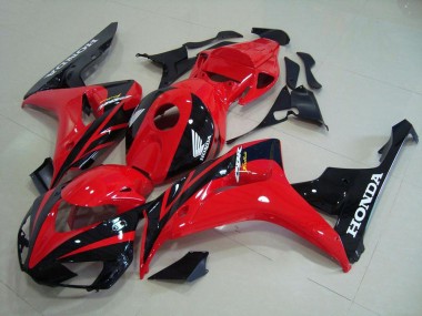 2006-2007 Rot Schwarz Honda CBR1000RR Motorrad Vollverkleidung