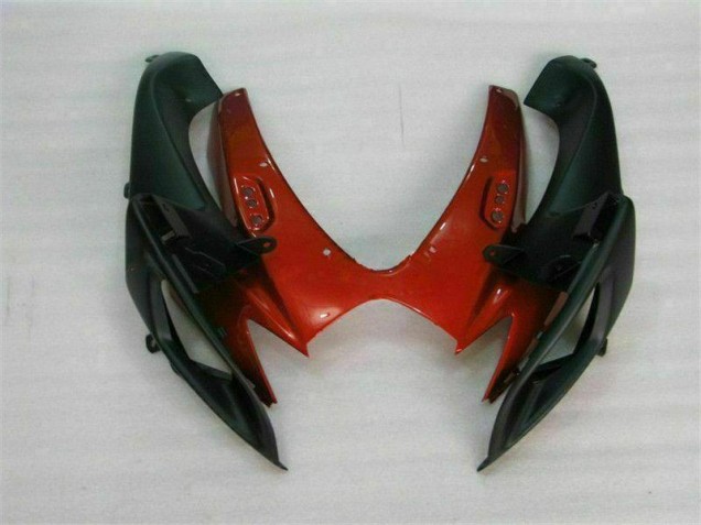 2006-2007 Rot Schwarz Suzuki GSXR 600/750 Motorrad Verkleidungen 2006-2007 Rot Schwarz Suzuki GSXR 600/750 Motorrad Verkleidungen