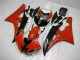 2006-2007 Rot Schwarz Yamaha YZF R6 Motorrad Verkleidung 2006-2007 Rot Schwarz Yamaha YZF R6 Motorrad Verkleidung