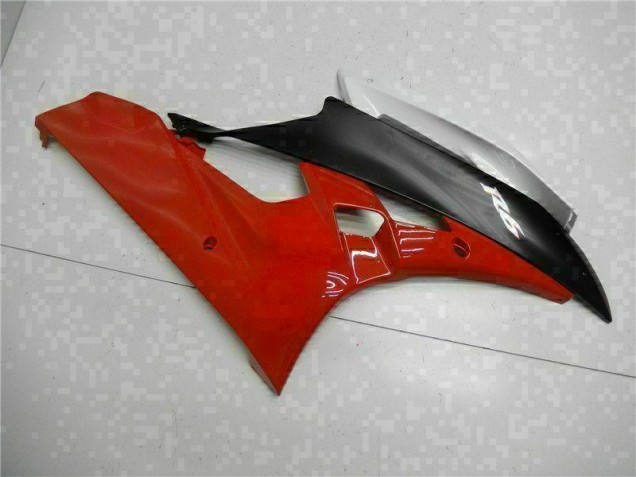 2006-2007 Rot Schwarz Yamaha YZF R6 Motorrad Verkleidung 2006-2007 Rot Schwarz Yamaha YZF R6 Motorrad Verkleidung