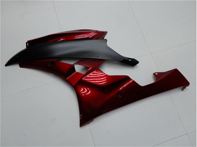2006-2007 Rot Schwarz Yamaha YZF R6 Motorrad Verkleidungen 2006-2007 Rot Schwarz Yamaha YZF R6 Motorrad Verkleidungen