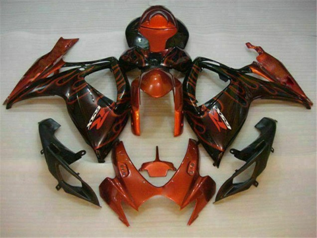 2006-2007 Rot Suzuki GSXR 600/750 Motorrad Verkleidung 2006-2007 Rot Suzuki GSXR 600/750 Motorrad Verkleidung