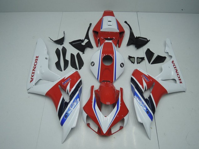 2006-2007 Rot Weiß Blau HRC Honda CBR1000RR Motorrad Verkleidung 2006-2007 Rot Weiß Blau HRC Honda CBR1000RR Motorrad Verkleidung