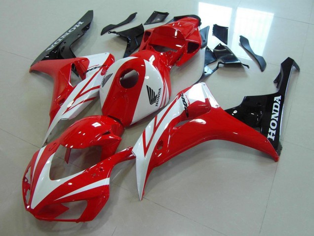 2006-2007 Rot Weiß Honda CBR1000RR Motorrad Verkleidung 2006-2007 Rot Weiß Honda CBR1000RR Motorrad Verkleidung