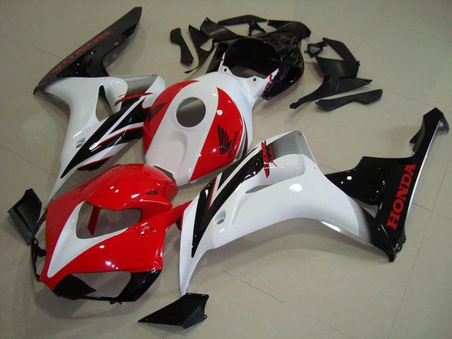 2006-2007 Rot Weiß Schwarz Honda CBR1000RR Motorrad Verkleidung 2006-2007 Rot Weiß Schwarz Honda CBR1000RR Motorrad Verkleidung