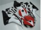 2006-2007 Rot Weiß Schwarz Honda CBR1000RR Motorrad Verkleidungen 2006-2007 Rot Weiß Schwarz Honda CBR1000RR Motorrad Verkleidungen