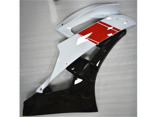 2006-2007 Rot Weiß Schwarz Yamaha YZF R6 Motorrad Verkleidung 2006-2007 Rot Weiß Schwarz Yamaha YZF R6 Motorrad Verkleidung