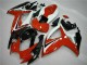 2006-2007 Rot Weiß Suzuki GSXR 600/750 Motorrad Verkleidungen 2006-2007 Rot Weiß Suzuki GSXR 600/750 Motorrad Verkleidungen