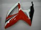 2006-2007 Rot Weiß Suzuki GSXR 600/750 Motorrad Verkleidungen 2006-2007 Rot Weiß Suzuki GSXR 600/750 Motorrad Verkleidungen