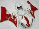 2006-2007 Rot Weiß Yamaha YZF R6 Motorrad Verkleidung 2006-2007 Rot Weiß Yamaha YZF R6 Motorrad Verkleidung
