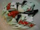 2006-2007 Rot Weiß Yamaha YZF R6 Motorrad Verkleidungen 2006-2007 Rot Weiß Yamaha YZF R6 Motorrad Verkleidungen