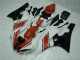 2006-2007 Rot Weiß Yamaha YZF R6 Motorrad Vollverkleidung 2006-2007 Rot Weiß Yamaha YZF R6 Motorrad Vollverkleidung