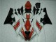 2006-2007 Rot Weiß Yamaha YZF R6 Motorrad Vollverkleidung 2006-2007 Rot Weiß Yamaha YZF R6 Motorrad Vollverkleidung
