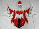 2006-2007 Rot Weiß Yamaha YZF R6 Motorrad Vollverkleidung & Plastik 2006-2007 Rot Weiß Yamaha YZF R6 Motorrad Vollverkleidung & Plastik