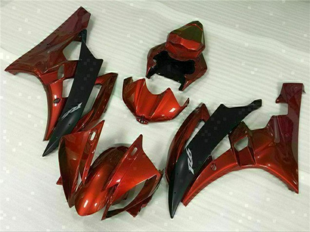 2006-2007 Rot Yamaha YZF R6 Motorrad Verkleidung & Plastik 2006-2007 Rot Yamaha YZF R6 Motorrad Verkleidung & Plastik