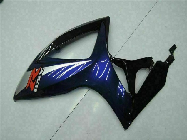 2006-2007 Schwarz Blau Suzuki GSXR 600/750 Motorrad Vollverkleidung 2006-2007 Schwarz Blau Suzuki GSXR 600/750 Motorrad Vollverkleidung
