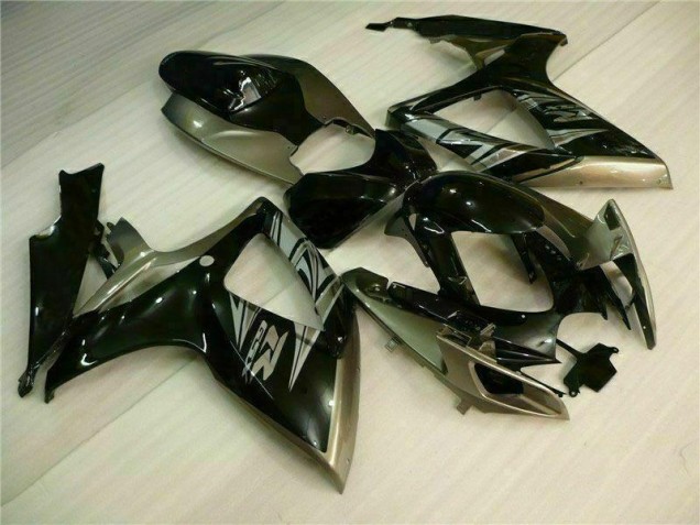 2006-2007 Schwarz Grau Suzuki GSXR 600/750 Motorrad Verkleidung 2006-2007 Schwarz Grau Suzuki GSXR 600/750 Motorrad Verkleidung