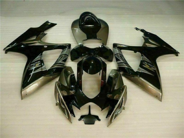 2006-2007 Schwarz Grau Suzuki GSXR 600/750 Motorrad Verkleidung 2006-2007 Schwarz Grau Suzuki GSXR 600/750 Motorrad Verkleidung