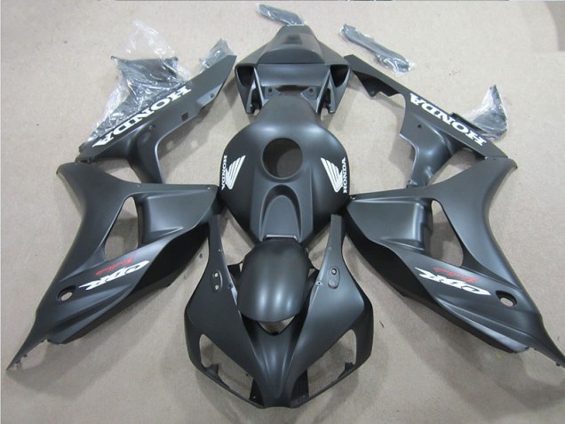 2006-2007 Schwarz Honda CBR1000RR Motorrad Verkleidung