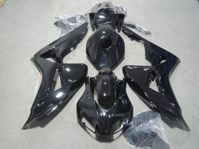 2006-2007 Schwarz Honda CBR1000RR Motorrad Verkleidungen 2006-2007 Schwarz Honda CBR1000RR Motorrad Verkleidungen
