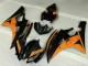 2006-2007 Schwarz Orange Yamaha YZF R6 Motorrad Verkleidung 2006-2007 Schwarz Orange Yamaha YZF R6 Motorrad Verkleidung