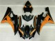 2006-2007 Schwarz Orange Yamaha YZF R6 Motorrad Verkleidung 2006-2007 Schwarz Orange Yamaha YZF R6 Motorrad Verkleidung