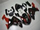 2006-2007 Schwarz Rot Kawasaki ZX10R Motorrad Verkleidung
