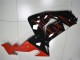 2006-2007 Schwarz Rot Kawasaki ZX10R Motorrad Verkleidung