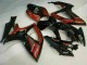 2006-2007 Schwarz Rot Suzuki GSXR 600/750 Motorrad Verkleidung 2006-2007 Schwarz Rot Suzuki GSXR 600/750 Motorrad Verkleidung