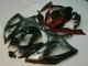 2006-2007 Schwarz Rot Suzuki GSXR 600/750 Motorrad Verkleidungen 2006-2007 Schwarz Rot Suzuki GSXR 600/750 Motorrad Verkleidungen
