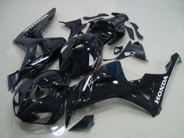 2006-2007 Schwarz Silber Aufkleber Honda CBR1000RR Motorrad Verkleidung